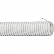 Труба ПВХ гофрированная 25мм с протяжкой (20м) Ruvinil