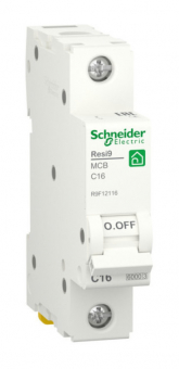 Автоматический выключатель RESI9 тип С 6кА 1п 16А Schneider Electric