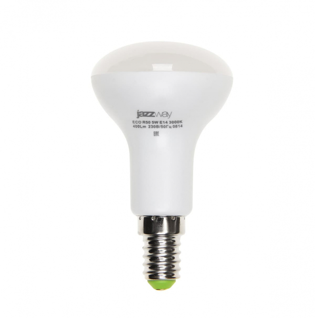 Лампа светодиодная R50 PLED-ECO Е14 230В 3000К 5Вт Reflector JazzWay