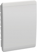Бокс С/У ЩРВ 54М белая дверь 3 ряда (с клемм.) IP41 Tekfor IEK