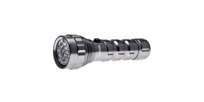 Фонарь светодиодный ручной M3721-E-LED 21хLED 3хAAA металл Космос