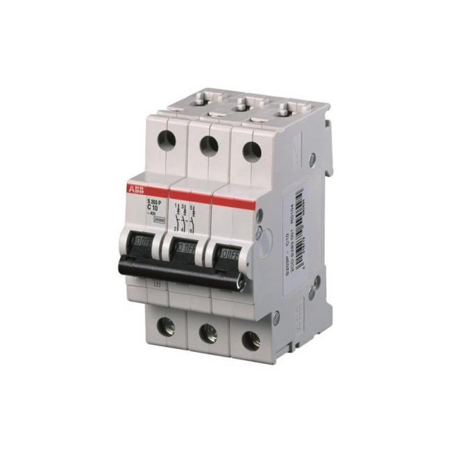 Автоматический выключатель Basic M тип С 4,5кА 3п 20А ABB