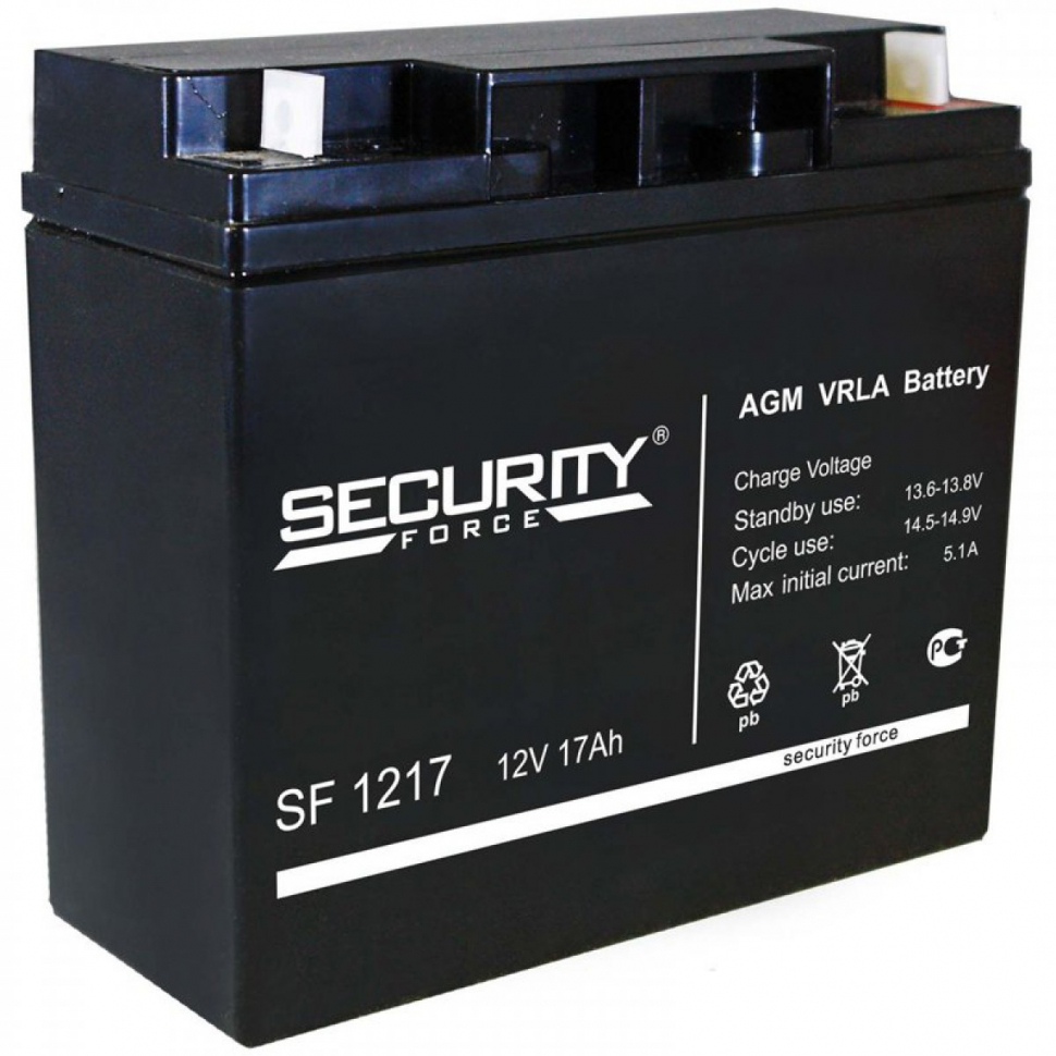 Аккумулятор security force sf