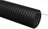 Труба гофрированная ПНД d16мм с протяжкой черн. (уп.25м) IEK
