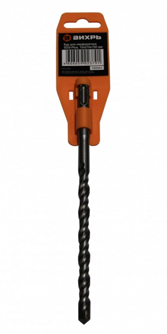 Бур по бетону 10x210x150 SDS-Plus Вихрь Бур по бетону 10x210x150 SDS-Plus Вихрь