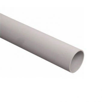 Труба гладкая жесткая ПВХ 25мм серая тяжелая (3м) DKC