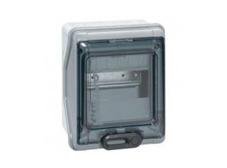 601976 Бокс О/У Plexo3 6М прозрачная дверь 1 ряд (с клемм.) IP65-IK09 Legrand