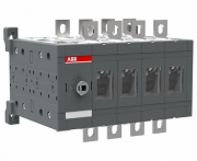 Рубильник реверсивный OT160E04C 4п 160А без ручки ABB
