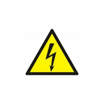 Самоклеющаяся этикетка "Молния" 50х50х50 IEK