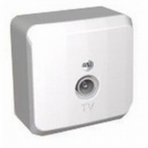 Этюд Розетка О/У 1-м TV оконечная бел. Schneider Electric