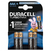 Элемент питания алкалиновый LR03-4BL Ultra Power (блист.4шт) Duracell