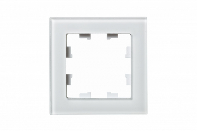 ATLAS DESIGN NATURE Рамка 1-м стекло бел. Schneider Electric
