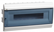 Бокс С/У PRIME ЩРВ-П 18М прозрачная дверь 1 ряд IP41 IEK