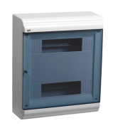 Бокс С/У PRIME ЩРВ-П 24М прозрачная дверь 2 ряда IP41 IEK