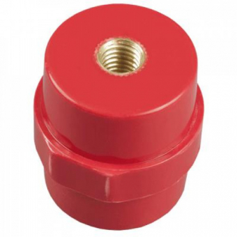 Изолятор силовой SM40 H40xD41xM8мм с болтом IEK