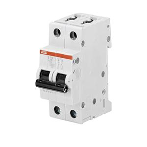 Автоматический выключатель S202 тип С 6кА 2п 25А ABB