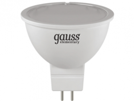 Лампа светодиодная Elementary MR16 GU5.3 220В 2700К 37Вт GAUSS Лампа светодиодная Elementary MR16 GU5.3 220В 2700К 37Вт GAUSS
