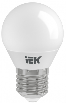 Лампа светодиодная G45 Е14 230В 4000К 9Вт шар ECO IEK