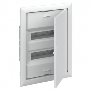 Бокс С/У UK600 24М белая дверь 2 ряда  винтовыми N/PE UK620V3RU IP30 ABB