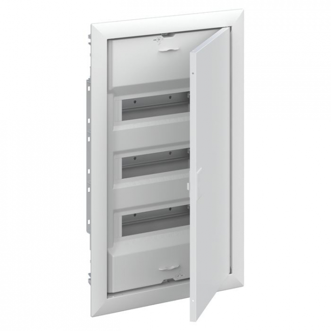 Бокс С/У UK600 36М белая дверь 3 ряда с винтовыми N/PE UK630V3RU IP30 ABB