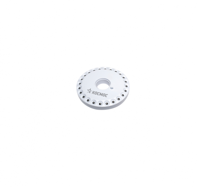 Фонарь светодиодный кемпинговый LED 3031 (24хLED 4хAA) диск. Космос