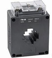 Трансформатор тока ТТИ-30 300/5А класс точ. 0,5S 5ВА IEK