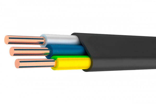 Кабель ВВГ-Пнг(А)-LS 3х2,5 Монэл