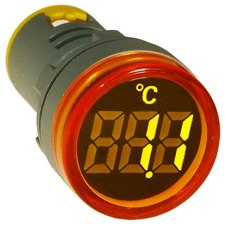 Индикатор цифровой DMS-242 LED термометр - 20...+199 °С желт. RUICHI