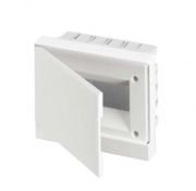 Бокс С/У  Basic E 8М бел. непрозрачная дверь 1 ряд (с клемм.) IP40 ABB