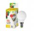 Лампа светодиодная LED-шар-standard Е14 220В 3000К 7,5Вт ASD