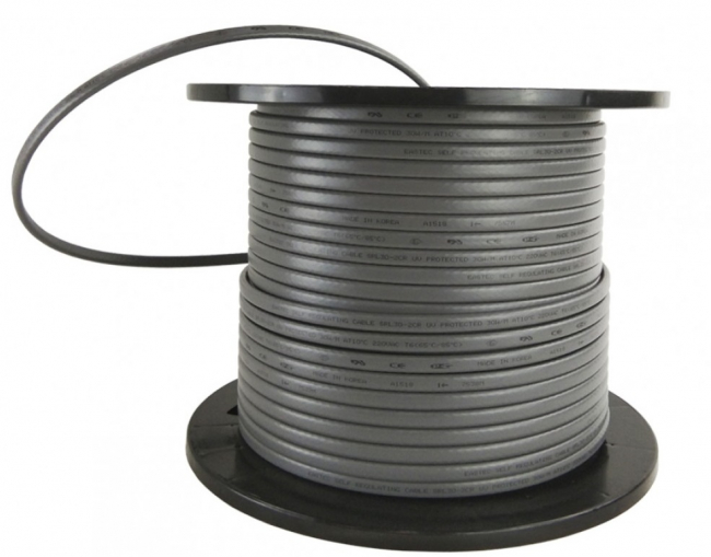 Греющий кабель экранированный SRL 30-2 CR M=30W EASTEC