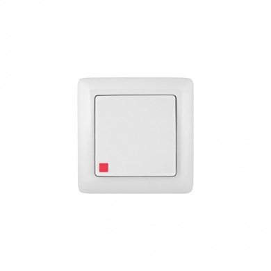 Хит Выключатель С/У 1-кл. с подсветкой 6А бел. Schneider Electric