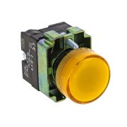 Сигнальный индикатор BV65 матрица d22мм 230В AC желтый EKF