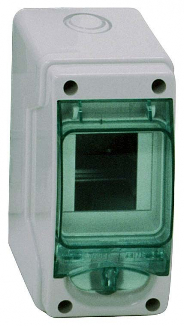 Бокс О/У Kaedra 4М прозрачная дверь 1 ряд (с клемм.) IP65 Schnieder Electric