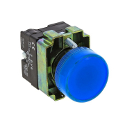 Сигнальный индикатор BV65 матрица d22мм 230В AC синий EKF