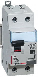 Дифференциальный автомат ДИФ DX3 тип АС/С 6/10кА 30мА 1П+Н 10А Legrand
