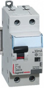 Дифференциальный автомат ДИФ DX3 тип АС/С 6/10кА 30мА 1П+Н 16А Legrand