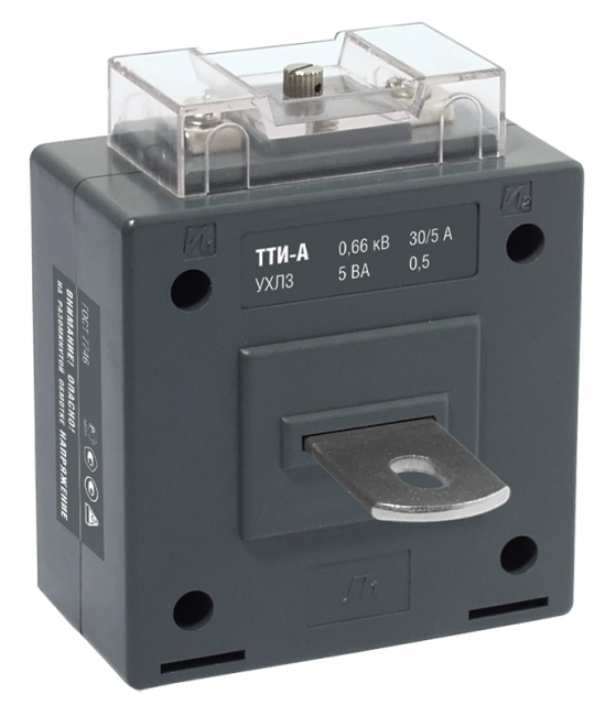 Трансформатор тока ТТИ-А 150/5А класс точ.0,5 5ВА IEK