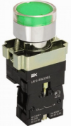 Кнопка LAY5-ВW3361 с подсветкой 1з зеленый IEK