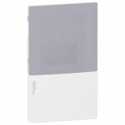 Бокс С/У MiniPragma 4М дымчатая дверь 1 ряд IP40 Schneider Electric