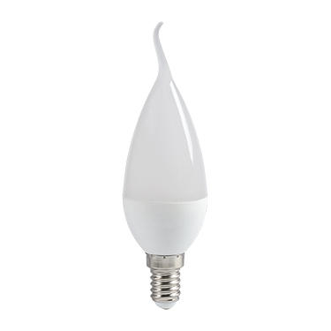 Лампа светодиодная CB35 Е14 230В 3000К 5Вт свеча на ветру ECO IEK