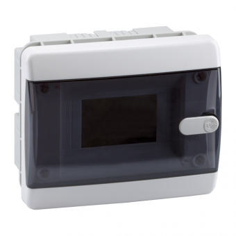 Бокс С/У ЩРВ 6М OptiBox P CVK черная дверь 1 ряд IP41 КЭАЗ