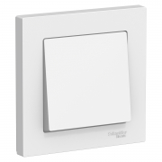 ATLAS DESIGN Выключатель С/У 1-кл. 10А в сборе бел. Schneider Electric