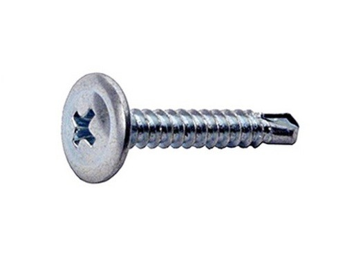 Саморез с прессшайбой сверло СММ 4,2x16 (уп/200шт) коробка Tech-KREP
