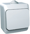 Этюд Выключатель О/У 1-кл. 10А IP44 бел. Schneider Electric