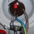 Шнур с электрической вилкой угл. с УЗО 16А 10мА 1,5м 3х1 для водонагревателей бел. SCZ IEC320 RUICHI